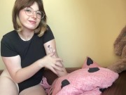 This brunette's ass is very classy. 9/16