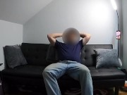 Neighbor comes over and teases daddy because she found his videos of him pleasing women 2/16