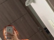 HOT FRIEND RECORDS HERSELF IN THE BATHROOM OF HER HOUSE SHOWING HER TITS 2/16