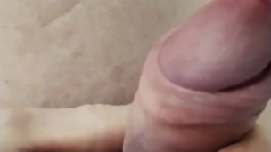 Cum in the bathroom