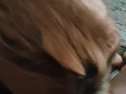 Intense morning sloppy blowjob by my blonde girl 😍 10/16