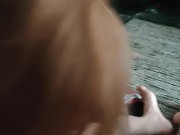 Intense morning sloppy blowjob by my blonde girl 😍 2/16
