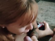 Intense morning sloppy blowjob by my blonde girl 😍 6/16