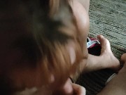 Intense morning sloppy blowjob by my blonde girl 😍 8/16