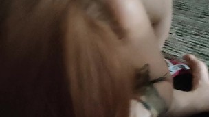 Intense morning sloppy blowjob by my blonde girl 😍