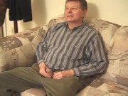 Eager milf fucked and penetrated by two cocks in threesome 1/16