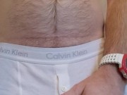 Wetting my Calvin klein boxer shorts 1/16