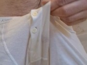 Wetting my Calvin klein boxer shorts 10/16