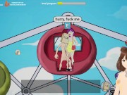 Fuckerman Lewd Park #2 - Fucking in a ferris wheel with a busty woman - Jazziuu - Gameplay 6/16