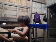 Stepmom explores new ways to please her immature stepson. Intense blowjob with spit 14/16