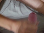 My sexy friend give me a handjo with balls massage. I'm very horny. 7/16