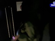 Risky sex and blowjob on the first date at the cinema 3/16