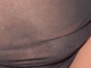 I peed my pretty pink panties in front of the fire 1/16