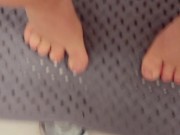 Opps I Peed on my cute little feet again 5/16
