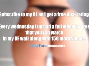 Last night I had a spicy dream Flat Cage Teasing | MistressErica 16/16