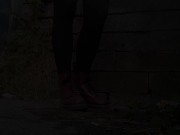 I hid on this side for a while to pee properly 2/16