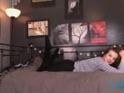 Black Fleece Tights Fetish 6/16