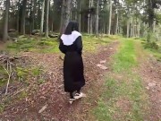 Devout nun challenges the world of demons, monsters and evil creatures of the black forest @Almasol 1/16