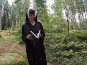 Devout nun challenges the world of demons, monsters and evil creatures of the black forest @Almasol 2/16