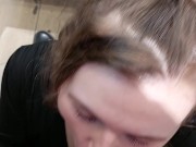 I try on things in the fitting room of a store and suck a dick 15/16