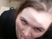 I try on things in the fitting room of a store and suck a dick 16/16