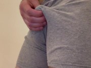 precum on boxers then masterbating 5/16