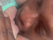 Sitting on his face until he's soaked💦💦 4/16