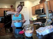 Make Cheesecake With Me Topless 4/16
