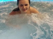 giving blowjob to a stranger in a public pool 10/16