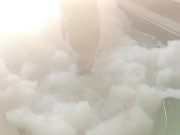 brunette washes her big tits in hydromassage 10/16