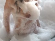 brunette washes her big tits in hydromassage 5/16