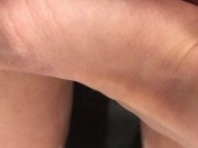 Fingering myself in a bath with foam. Virgin girl masturbate 5/16