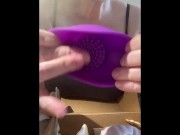 TOY TEST - Funzze Vibrating Nipple Suckers mature MILF bbw 4/16