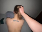 I love to bounce my ass on his cock until he fills me with cum 7/16