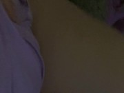 Goddess pleasures herself - curvy, large breasts, female moaning, dildo riding,big ass!