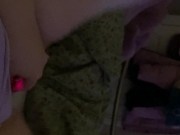 Goddess pleasures herself - curvy, large breasts, female moaning, dildo riding,big ass! 6/16