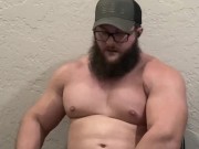 Solo cum in the gym/ morganfit of for more 12/16