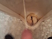 朝立ちでオシッコ。Morning wood, urination 11/16