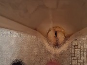 朝立ちでオシッコ。Morning wood, urination 15/16