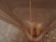 朝立ちでオシッコ。Morning wood, urination 6/16