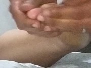 Big ass and foot massage 12/16