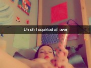 Squirting/cumming all over 💦💦 4/16