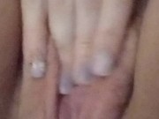 Sneaking alittle pussy play while my bf is away 11/16