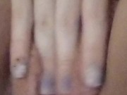 Sneaking alittle pussy play while my bf is away 9/16