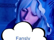 Cosplay Vtuber  Gawr Gura blowjob 13/16