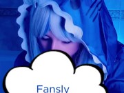 Cosplay Vtuber  Gawr Gura blowjob 7/16