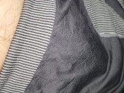 Huge morning boner again. Pants tried to stop that snake to no avail. Penis throbbing Part 6 1/16