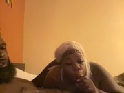 Ebony wife loves my dick 4/16