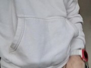 First piss of the day , granny panties 2/16