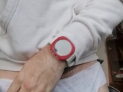 First piss of the day , granny panties 3/16